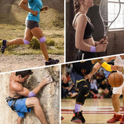 OK TAPE Pre Wrap Tape (4-Rolls) - Athletic Foam Underwrap for Sports, Protect for Ankles Wrists Hands and Knees, 2.75 Inches x 30 Yards - Black/Pink/Beige/White