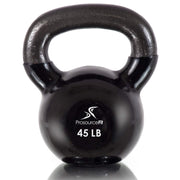 ProsourceFit Vinyl Coated Cast Iron Kettlebells for Full Body Fitness Workouts