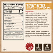 Kodiak Cakes Crunchy Granola Bar Variety Pack - Peanut Butter (2 boxes) and Chocolate Chip (2 boxes) High Protein Granola Bar Snack - 100% Whole Grain Granola Bars Bulk - (24) Total Pouches