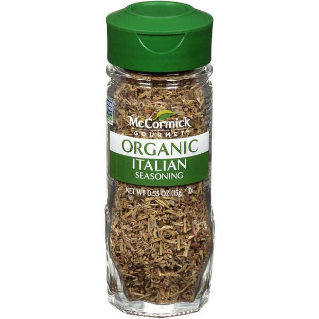 McCormick Gourmet Organic Italian Seasoning, 0.55 oz