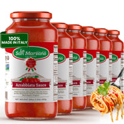 La San Marzano Marinara Sauce, 24 oz, Pasta Sauce Made in Italy, All Purpose Tomato Premium Quality, All Natural, Mediterranean Diet, Non GMO, Vegan, Gluten Free