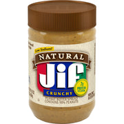 Jif Natural Creamy Peanut Butter Spread and Honey – Contains 80% Peanuts, 16 Ounces