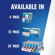 Red Bull Sugar Free Energy Drink with 80mg Caffeine plus Taurine & B Vitamins, 8.4 Fl Oz, Pack of 4 Cans