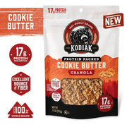 Kodiak Cakes Granola Pouch, Cookie Butter, High Protein, 100% Whole Grains (Pack of 5 pouches)