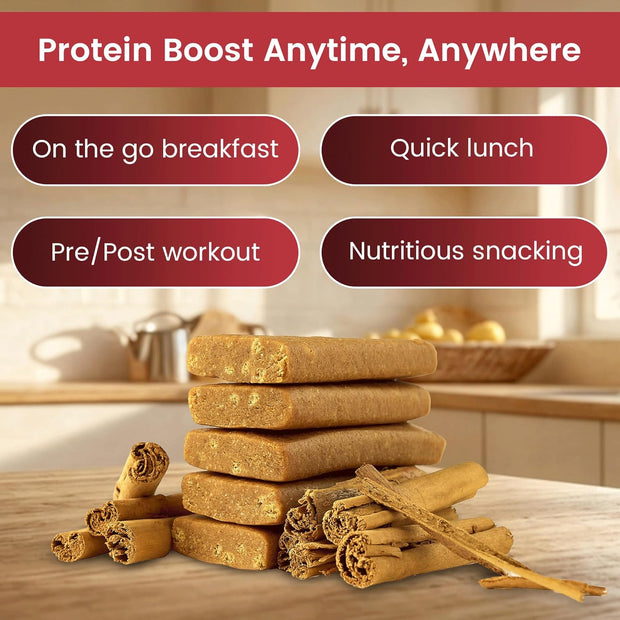 timbar Protein Bars 4 Pack | 12g Plant Based Protein & 9g Fiber Plant Based- Energy & Nut Bars | Gluten Free, Non-GMO, Dairy Free, Healthy On-the-Go Snack & Meal Replacement (4 Packs, Sampler Pack)