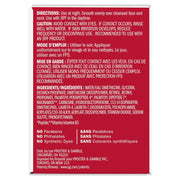 Olay Retinol Face Moisturizer, 24 MAX Anti-Aging Night Cream for Women, Fragrance-Free, Non Greasy - Anti-Wrinkle, Smooth Fine Lines, Tightening, Hydrating Skin Care - Peptides, Glycerin, 1.7 Oz