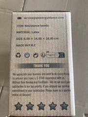 POWER GUIDANCE Pull Up Assist Bands - Stretch Resistance Band - Mobility Band - Powerlifting Bands - by Perfect for Body Stretching, Powerlifting, Resistance Training