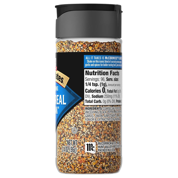 McCormick Grill Mates Montreal Steak Seasoning, 11.62 oz