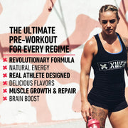 Xwerks Ignite Watermelon Pre Workout Powder, Natural Keto Pre Workout for Women and Men with Explosive Energy, Gluten Free Blend for Endurance and Stamina, 150mg Caffeine, 30 Servings