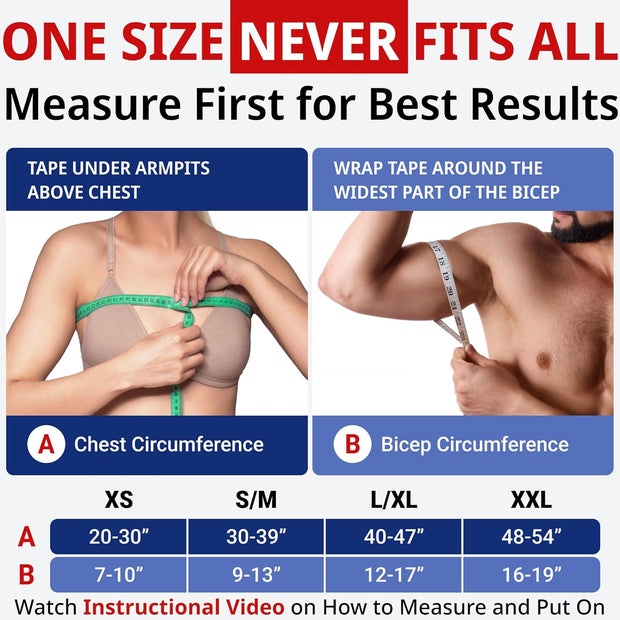 Shoulder Brace - Support & Injury Prevention Brace- Joint Pain Releaser- Shoulder Compression Wrap Strap - Adjustable Injury Accessories for Shoulders - Premium Quality Strap by FIGHTECH (Pink, L-XL)