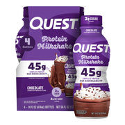 Quest Nutrition Vanilla Protein Shake, 45g Protein, 2g Sugar, 3g Net Carbs, Ready to Drink, Gluten Free, 12 Count