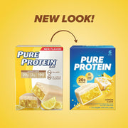 Pure Protein Bars Nutritious Snacks to Support Energy, Lemon Cake, 6 Count (Pack of 1)