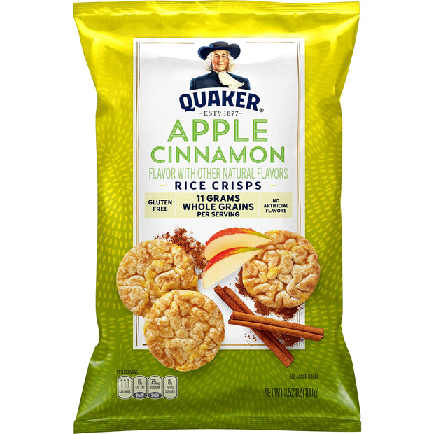 Quaker Rice Crisps Sea Salt & Lime, 6.06 Oz