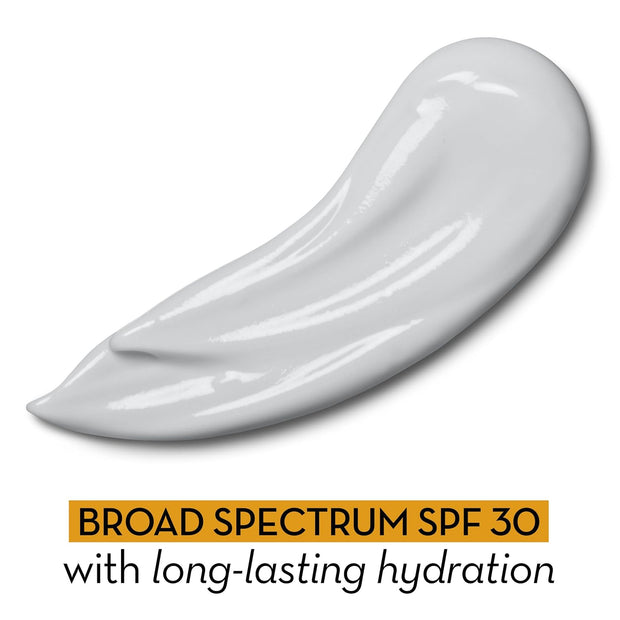 Olay Face Moisturizer, Complete with Sunscreen SPF 30, Fragrance-Free for Sensistive Skin, Broad Spectrum Sun Protection, Long-Lasting Hydration, Non-Comedogenic - Vitamin E & Aloe - 2.5 Oz - 2 Pack