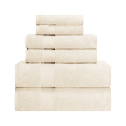Superior Zero Twist 100% Cotton Bathroom Towels, Super Soft, Fluffy, and Absorbent, Premium Quality 6 Piece Towel Set with 2 Washcloths, 2 Hand Towels, and 2 Bath Towels, Coral