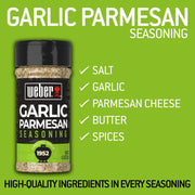 Weber Garlic Parmesan Seasoning, 4.3 oz