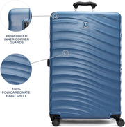 Travelpro Maxlite Air V2 Hardside Expandable Checked Luggage, 8 Spinner Wheels, Lightweight Hard Shell Suitcase, TSA lock, Ensign Blue, Checked Large 28-Inch