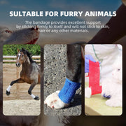 OK TAPE Self Adherent Cohesive Bandages Wrap - 12Packs, 2" x 5 Yards, Non-Woven Self Adhesive Bandage Wrap for Thumb, Finger, Wrist, Ankle, Vet Wrap Bandages Tape (Mixed Colors)