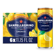 Sanpellegrino Italian Sparkling Drink Aranciata Rossa, Sparkling Orange and Blood Orange Beverage, 11.15 Fl Oz Can
