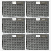 Luxury Japanese Cotton Waffle Bath Towel | Plush, Absorbent, and Quick Dry (Coral Orange, Hand Towel, 32" x 16")