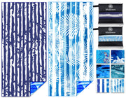 Microfiber Thin Lightweight Beach Towel Sand Free Quick Dry Absorbent Compact Towels for Swimming Pool Camping Beach Accessories Large Easy Pack Travel Things for Vacation Essentials Adult Gift