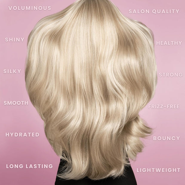 SIMPLY SMOOTH Magic Potion Blowout Serum – Keratin-Infused, Heat-Activated Styling Serum for Frizz-Free, Bouncy Blowouts | Adds Volume, Shine, and 450°F Heat Protection (1.69 oz)