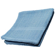 Petite Beach Pool Spa Gym Towels | Thin Lightweight Light Blue 100% Cotton 20" x 40" (3)
