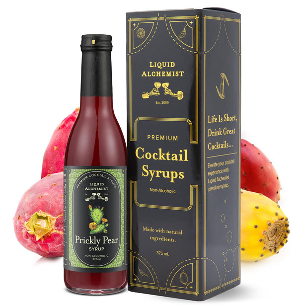 Liquid Alchemist Raspberry Syrup for Drinks - Real Ingredients Make our Raspberry Puree for Drinks the Perfect Drink Mixer - Our Cocktail Syrup is Non-GMO & Vegan (25.4 oz)