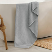 Ultra Soft & Plush Viscose from Bamboo Bath Sheets - 700 GSM Pack of 2 - Extra Large 70x35 in - Super Absorbent & Quick Drying (Pewter Grey)