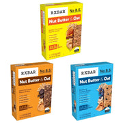 RXBAR Nut Butter and Oat Protein Bars, Snack Bars, Variety Pack (3 boxes, 15 Count)