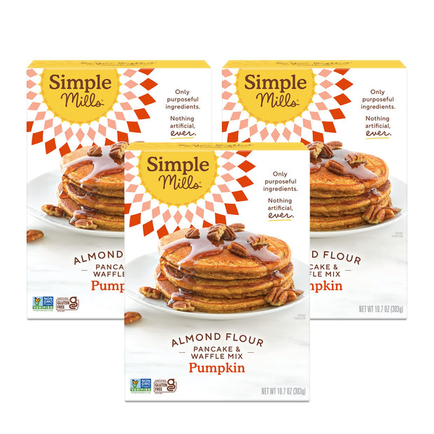 Simple Mills Just Add Water Almond Flour Pancake Mix, Original Protein - Gluten Free, Plant Based, Paleo Friendly, Breakfast, 10.4 Ounce (Pack of 1)