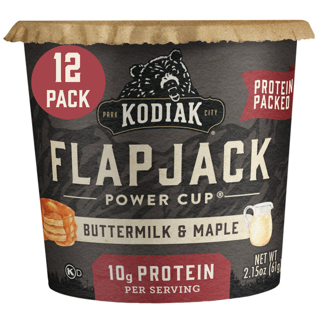 Kodiak Cakes Pancake On the Go, Blueberry and Maple, 2.16 Ounce (Pack of 12)