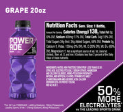 POWERADE Sports Drink Mountain Berry Blast, 20 Ounce (Pack of 24)