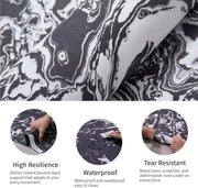 Non-Slip TPE Yoga Mat for Women & Men, 72"x24" Extra-Long Pilates Mats for Hot Yoga, HIIT, Floor Workouts, Lightweight Fitness Mat with Dual Grip