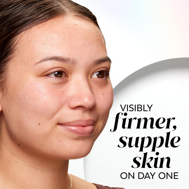 Olay Collagen Peptide Face Moisturizer, Firm & Smooth Cream -Fragrance-Free - Hydrating, Firming, Anti-Aging, Anti-Wrinkle, Firming, Smoothing - Recyclable Sustainable Eco Jar, Non-Greasy, 2 Oz