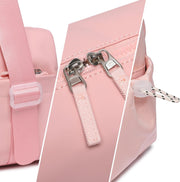 Small Gym Bag For Women Mini Gym Duffle Bag with Wet Compartment Waterproof Sports（Pink Small）