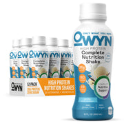 OWYN Only What You Need Protein Shake, High Protein Complete Nutrition Drink, Chocolate, 12 Fl Oz (12 Pack)