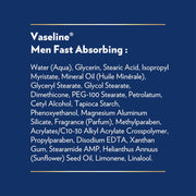 Vaseline Men's Healing Moisture Hand & Body Lotion For Dry or Cracked Skin Fast Absorbing Non-Greasy Lotion for Men 20.3 oz, Pack of 3