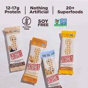 Perfect Bar, Best Sellers Variety Pack, Protein Bars, Gluten Free, Soy Free, Non GMO, No Sugar Alcohols, 2.2-2.5 Ounce Bars, 8 Count