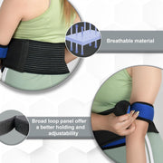 Wonder Care Left Right Shoulder Immobilizer Arm Sling Elastic Brace for Clavicle Collar Bone Dislocation Subluxation Shoulder stabilizer Compression Brace After Rotator Cuff Surgery