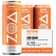 ZOA Zero Sugar Energy Drinks, Pineapple Coconut - Sugar Free with Electrolytes, Healthy Vitamin C, Amino Acids, Essential B-Vitamins, and Caffeine from Green Tea - 16 Fl Oz (12-Pack)