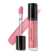 Revlon Super Lustrous Lip Gloss, Non-Sticky, Hydrating, High Shine Finish, 215 Super Natural, 0.13 oz