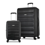 Westridge Hardshell Luggage Set - 3 Piece Set - 20" Carry-On, 24” & 28” Checked Luggage Set with 360° Spinner Wheels - Expandable Suitcases for Extended Travel - Durable ABS Shell - Black