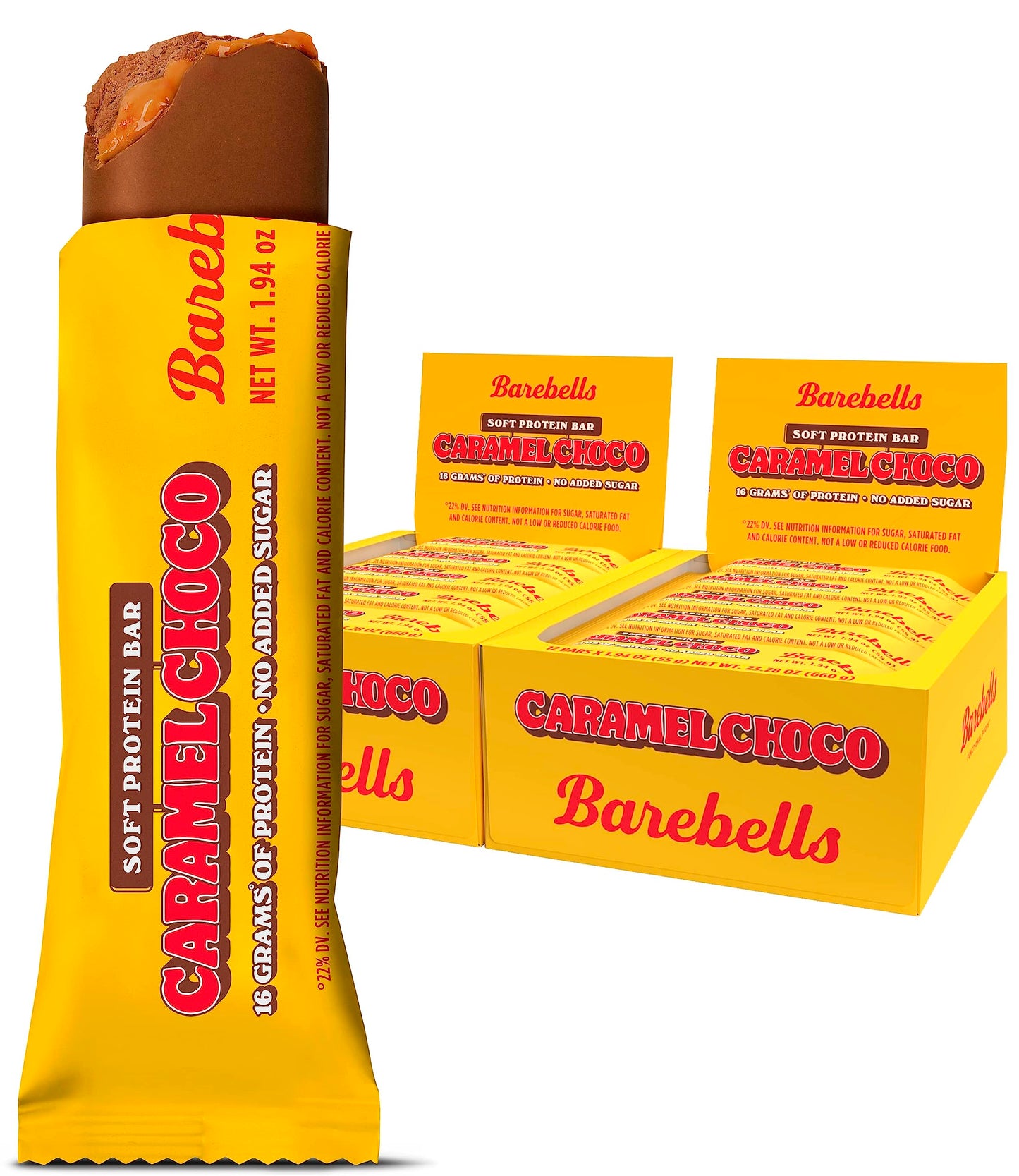 Barebells Protein Bars Variety Pack - 12 Count, 1.9oz Bars - Protein Snacks with 20g of High Protein - Chocolate Protein Bar with 1g of Total Sugars - Perfect on The Go Protein Snack & Breakfast Bars