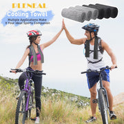 Pleneal Cooling Towels - 6 Pack Cooling Towel (40"x12"), Ice Gym Towels for Working Out, Microfiber Cool Towel for Neck and Face, Yoga Towel for Home Gym, Workout & More Activities