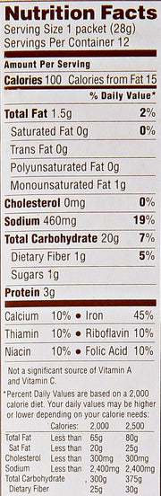 Quaker Instant Grits Cheddar Cheese, 12 ct