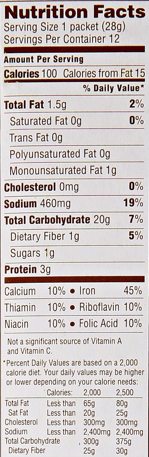 Quaker Instant Grits Cheddar Cheese, 12 ct