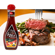 Woori Cham Sauce, Korean BBQ Soy Sauce, #1 Steak Sauce in Korea, Magic Sauce for Korean BBQ, Kalbi, Bulgogi, and Pickles, 참소스 (10.6Oz, 1) (1 Pack)