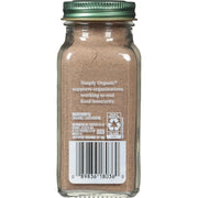 Simply Organic Ground Ginger Root, 1.64 Ounce, Non ETO, Non Irradiated, Non GMO, Complements Both Sweet & Savory Dishes