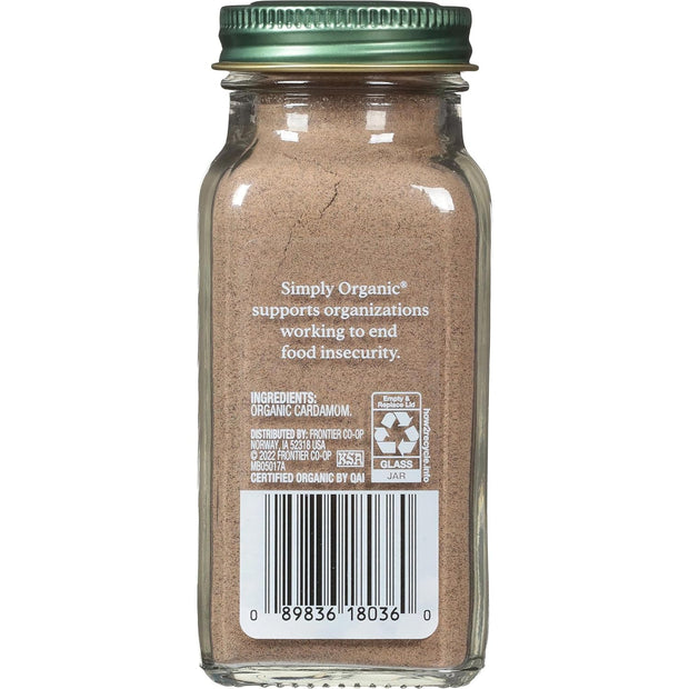 Simply Organic Ground Ginger Root, 1.64 Ounce, Non ETO, Non Irradiated, Non GMO, Complements Both Sweet & Savory Dishes